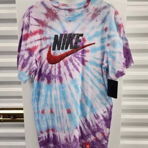 Custom Nike Tie Dye Tshirt